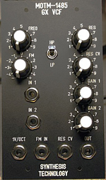 First photos of Frac-Rack sized MOTM modules…
