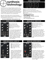 More Synthtech Frac-Rack news…
