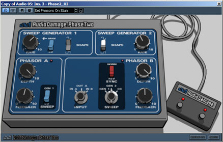 Audio Damage Phase Two screen-shot…