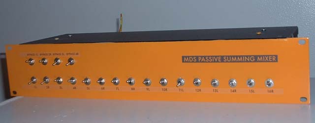 DIY Passive Summing Mixer…